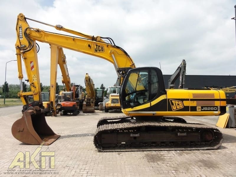 Экскаватор JCB JS 260 - заказать в АвтоКранПроект